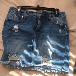 Jean skirt